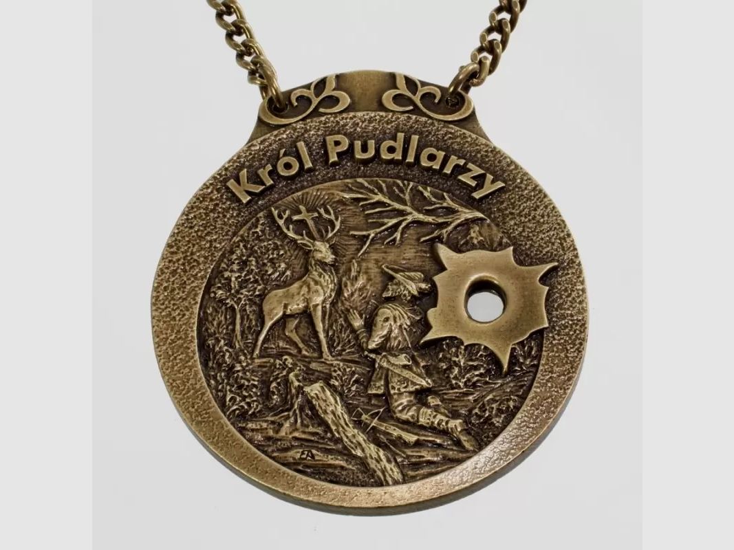 Jachtmedaille Balkart Koning van de missers Sint-Hubertus