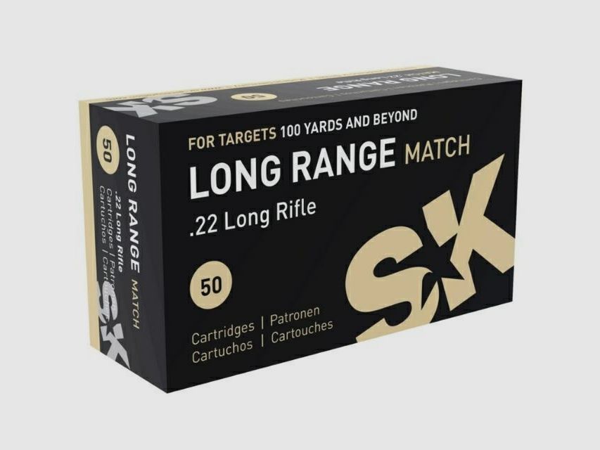 Munición .22 LR SK Long Range Match