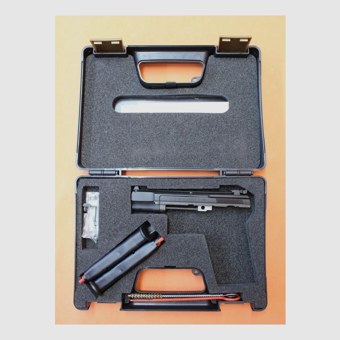 Waffen Oschatz + CZUB Ha.Pistole 9mmLuger CZ75 Sport II 6" SET incl. Kadet2 Wechselsystem .22lr (9mmPara/9x19 + .22.l.f.B)