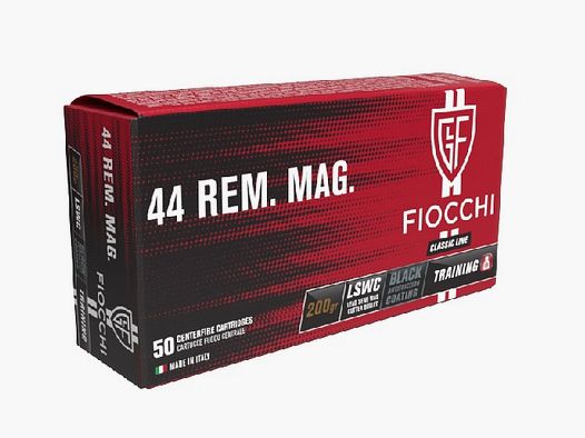 Fiocchi cal. 4.. revolver .44RemMag LSWC Teflon 50 pz 13,0 g/200grs