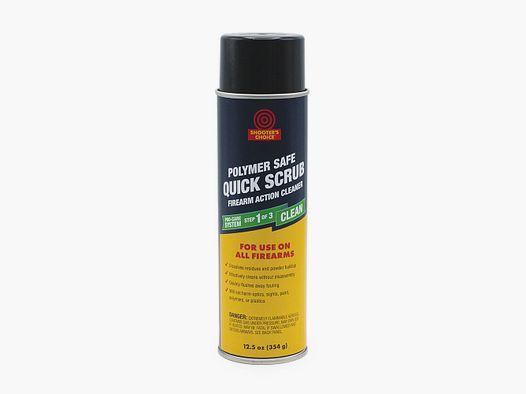 Shooter’s Choice Polymer Safe Cleaner Polymer Safe Quick Scrub Spray (12 oz / 355 ml)