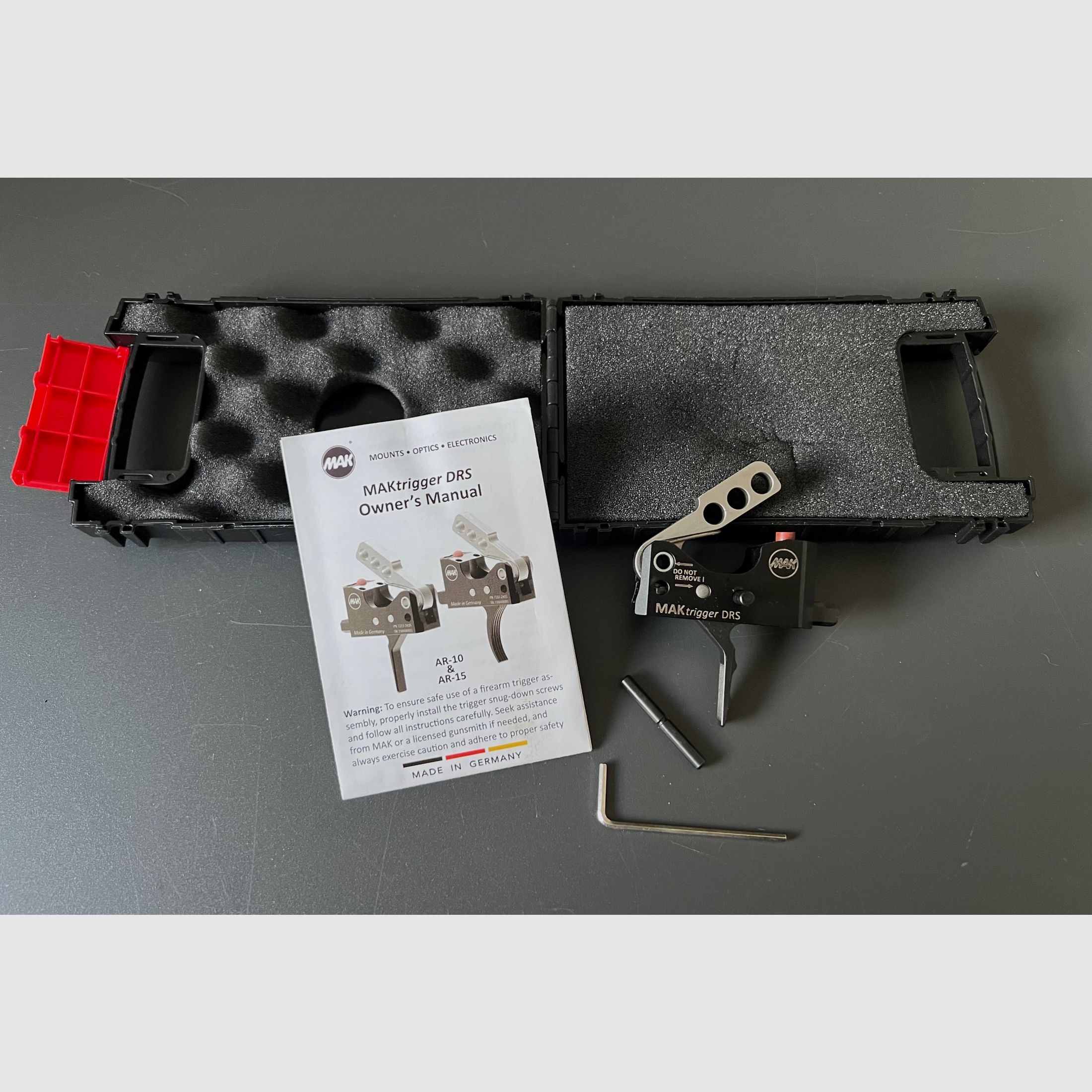 MAK-Trigger DRS AR15 – gerader Abzug, Bild 3 von 5