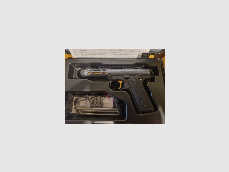 RUGER MARK IV 22/45 LITE .22 LFB. GRAY