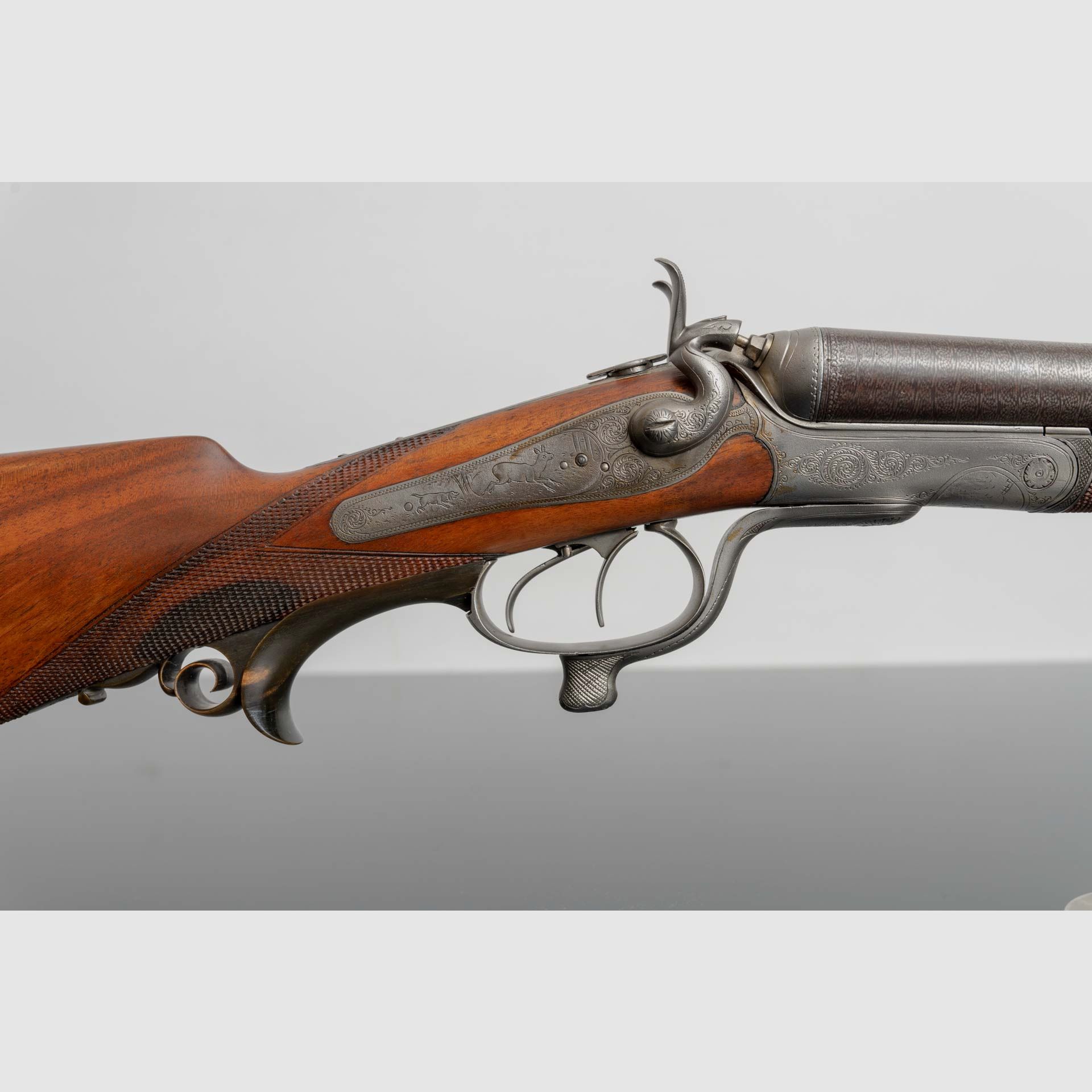 Jos. Heinige Side-by-side shotgun with interchangeable barrel, image 4 of 12