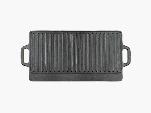 Placa de Parrilla de Hierro Fundido Fox Outdoor con Mangos