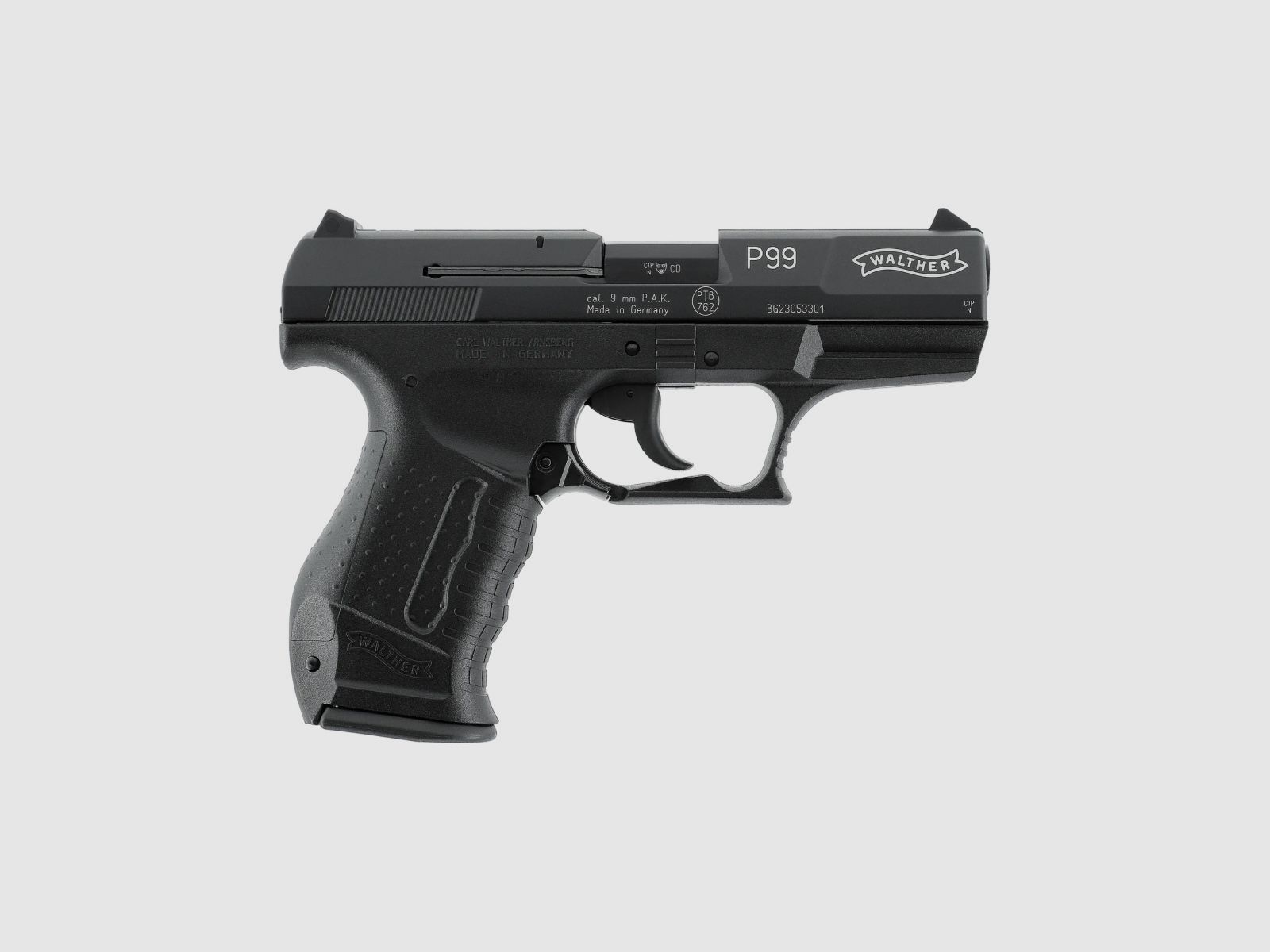 WALTHER P99 Schreckschuss Pistool 9mm P.A.K.