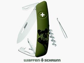 Swiza Klappmesser D05 Wildschwein Klingensperre Klingenlänge: 7,5cm - Stahl 440