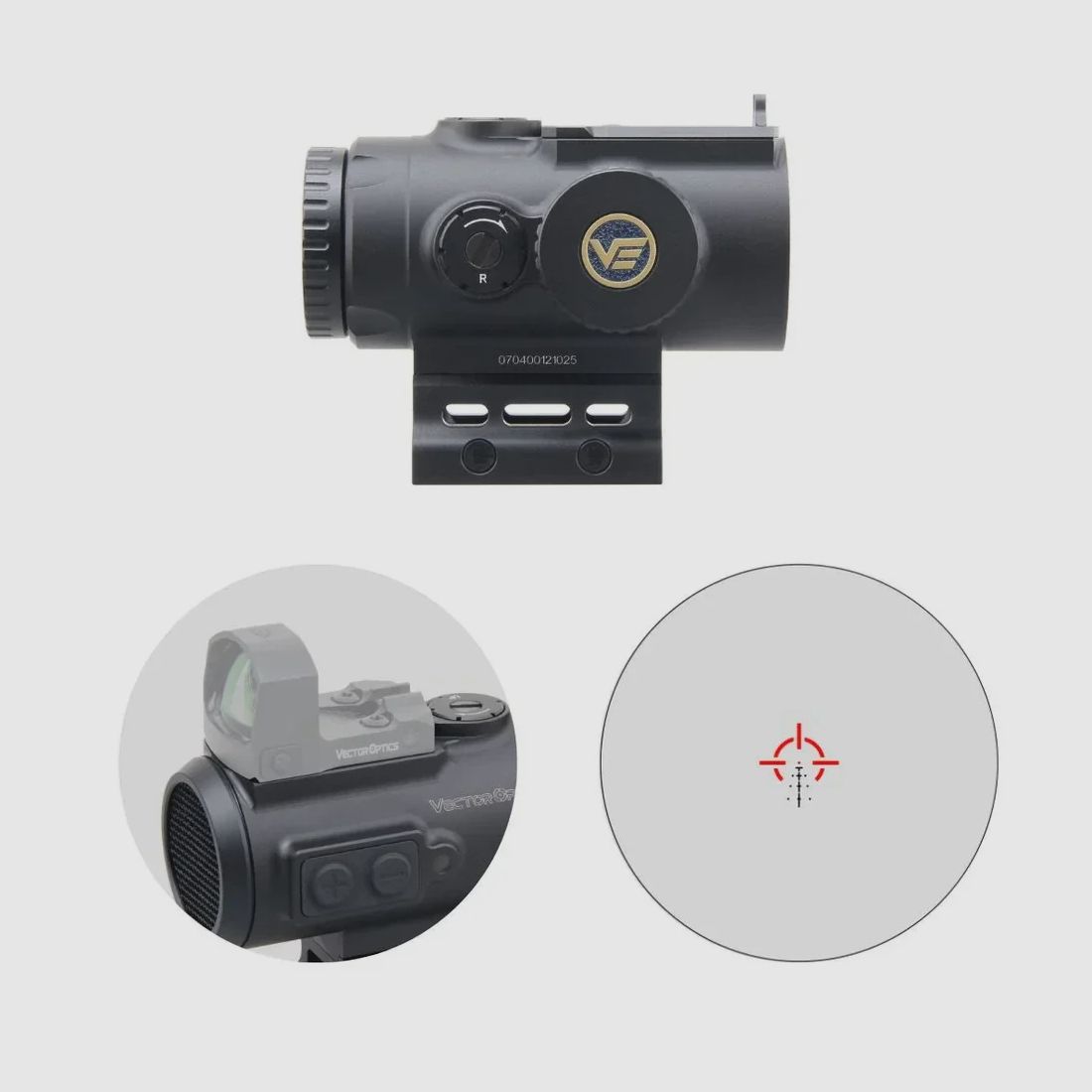 Vector Optics SCPS-M04 Paragon 4x24 Micro Prism Scope