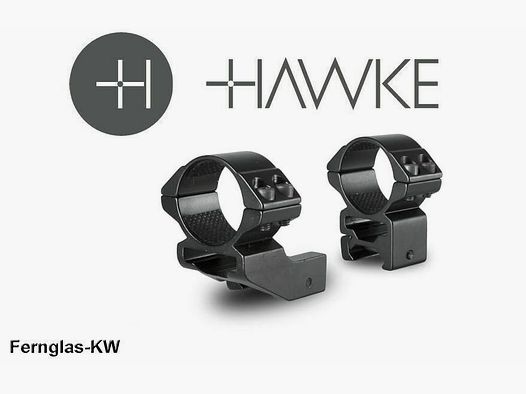 HAWKE 22126 Montaż pierścienia 30 mm Weaver Wysoki 1 cal rozmiar przesunięcia