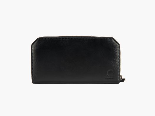Cartera Clutch de Cuero Carhartt Mujer Negra