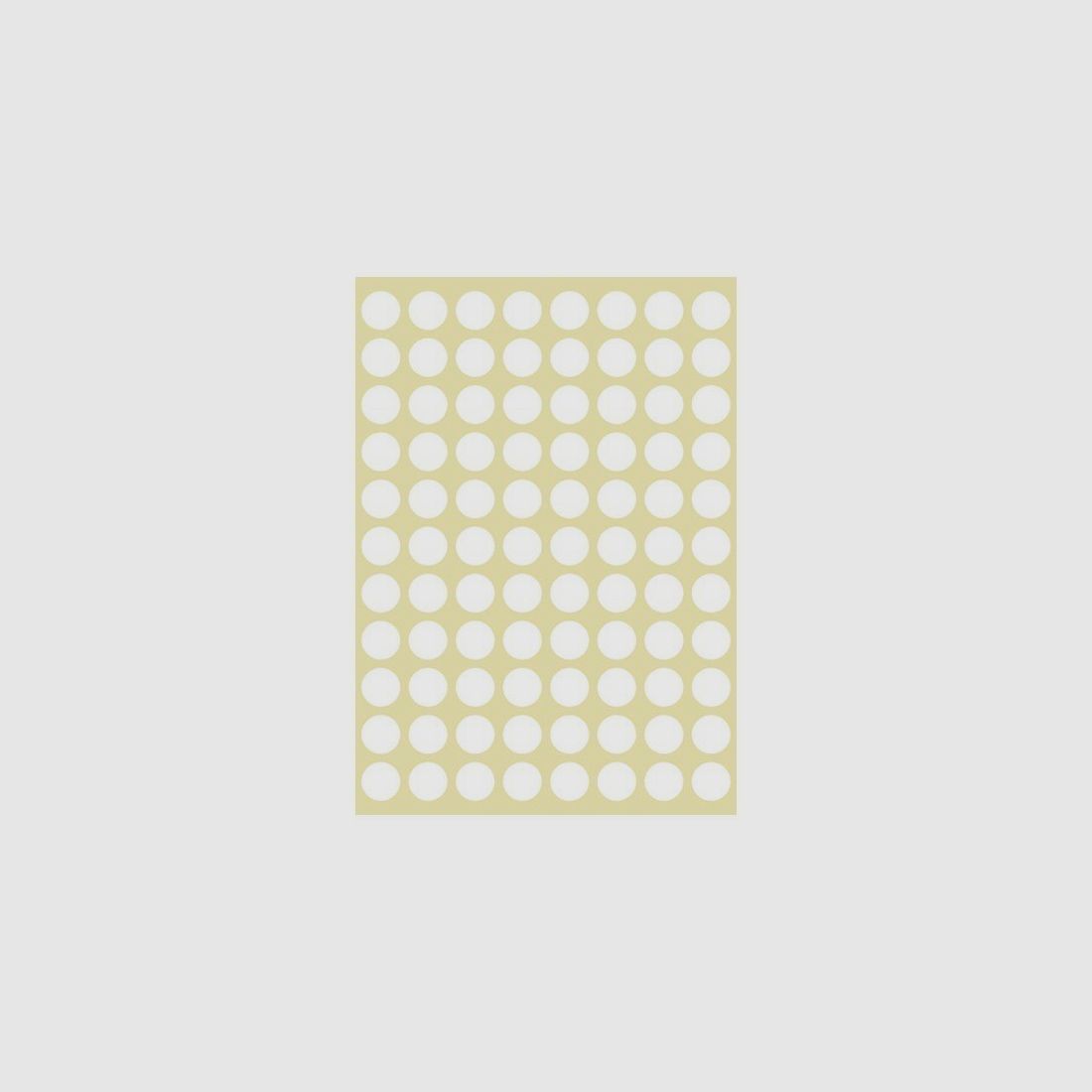 Klebe-Patches 21mm weiß - 100 Stück