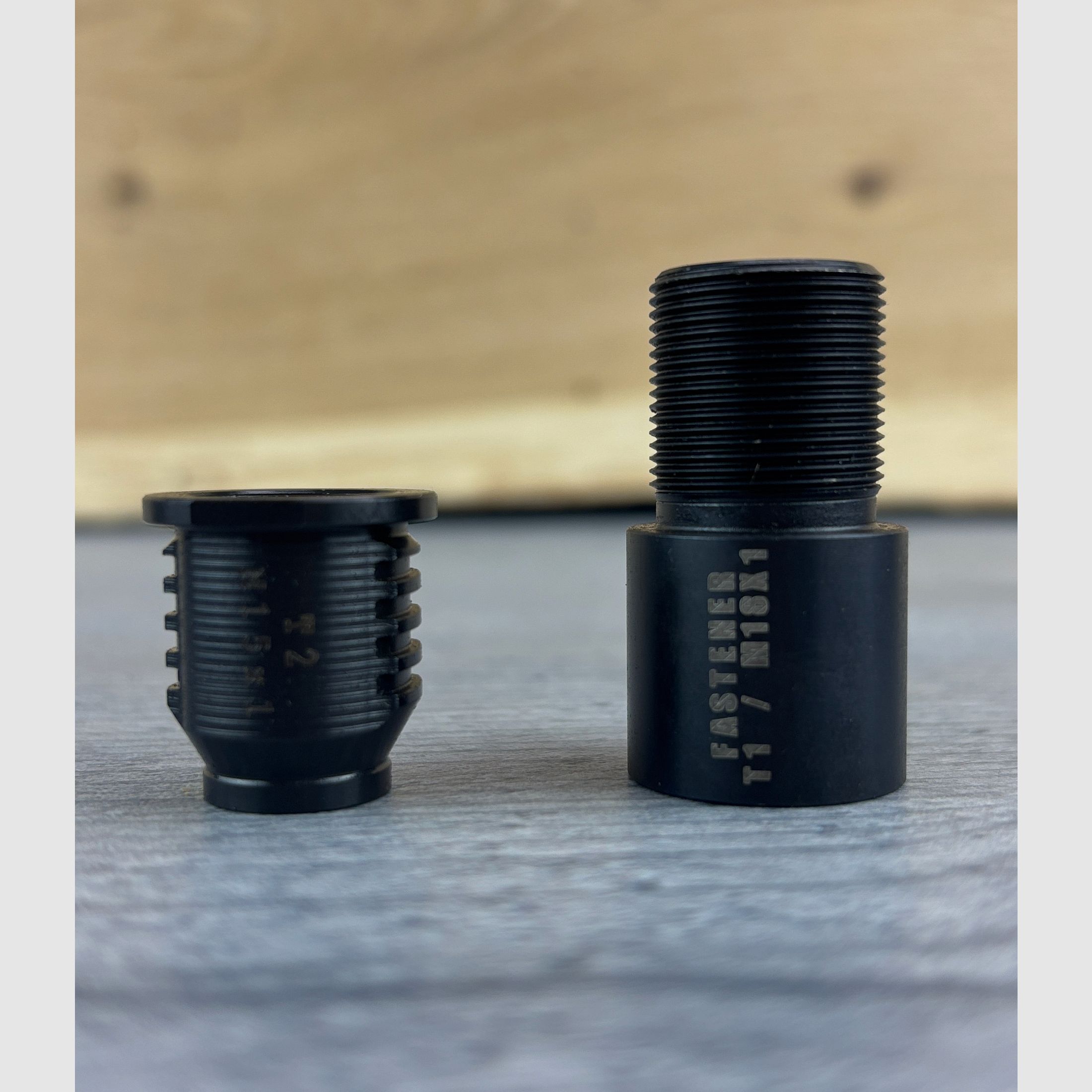 SIW Fastener Kit M15x1 Schnelladapter Set für Stille im Wald Schalldämpfer 44000042