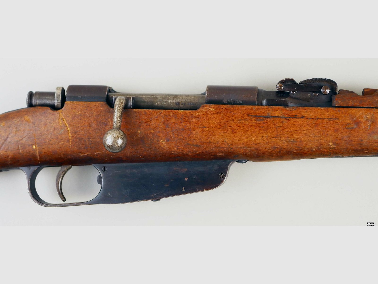 Fucile Gardone Valtrompia mod. Carcano 91 Cavalleria cal. 6,5×52 matr. AB662, immagine 10 di 12