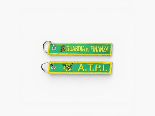 Embroidered Keychain Guardia di Finanza A.T.P.I.