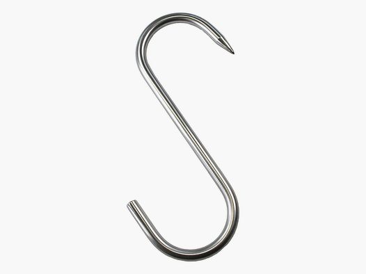 S-hooks made of stainless chrome nickel steel - 160/6mm