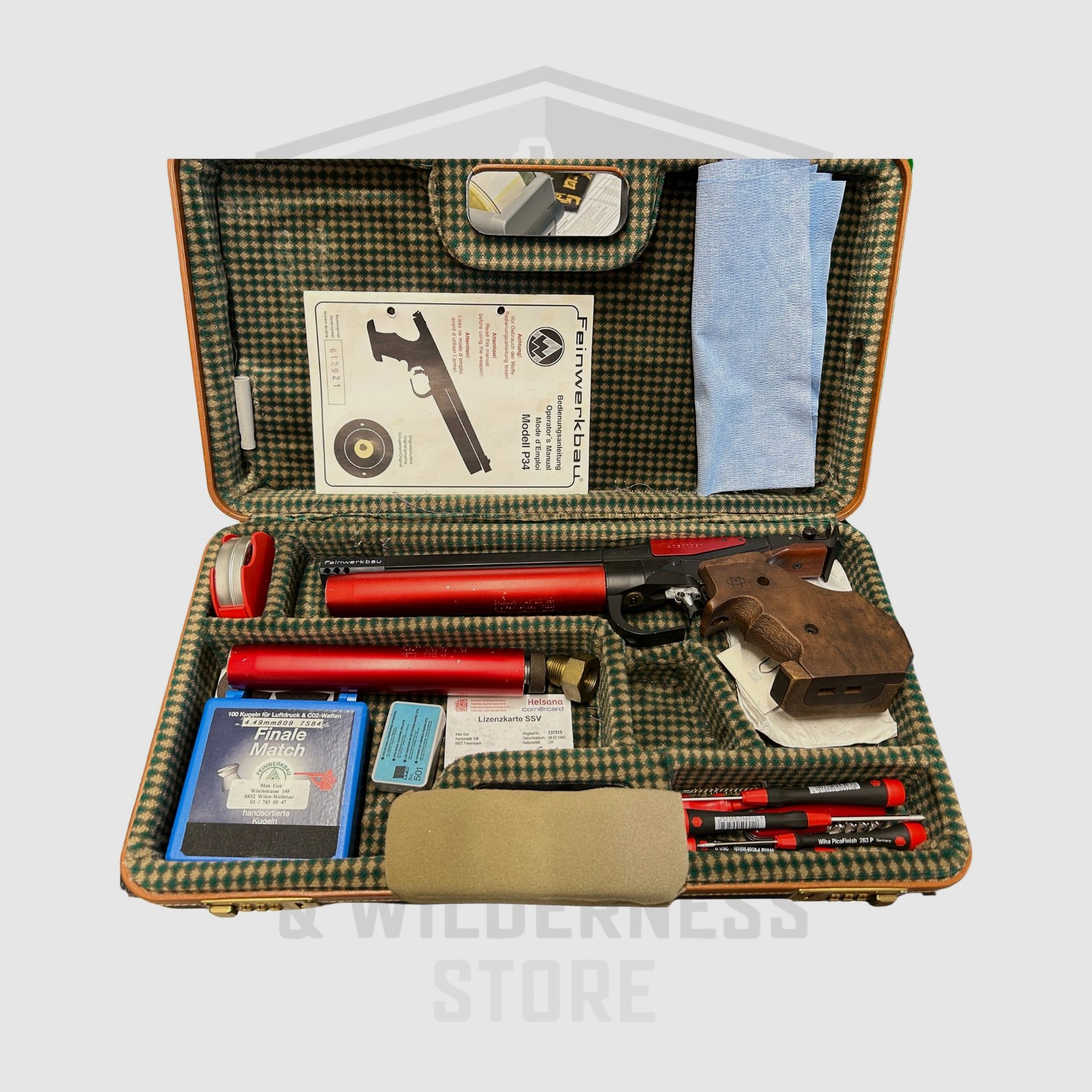 Feinwerkbau P34 pistola ad aria compressa (OCC), immagine 3 di 4