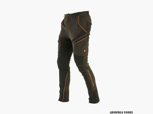 UNIVERS – ELASTISCHER ALPI-HOSEN GRÜN/ORANGE