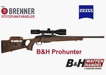 Brenner Komplettpaket: BR20 B&H Prohunter Lochschaft Zeiss V6 2.5-15 fertig montiert
