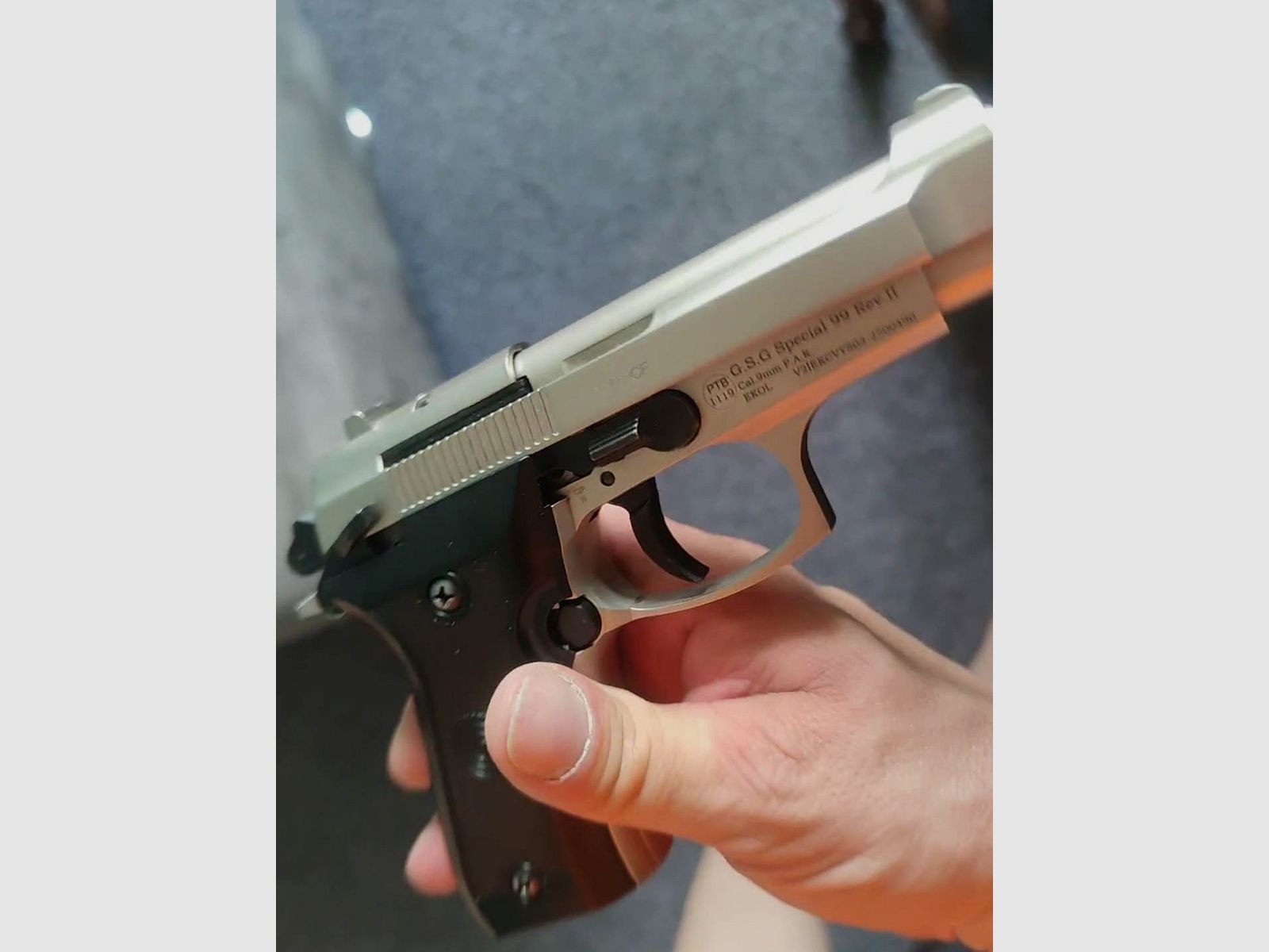 Ekol Special 99 Rev II Nickel PTB 1119