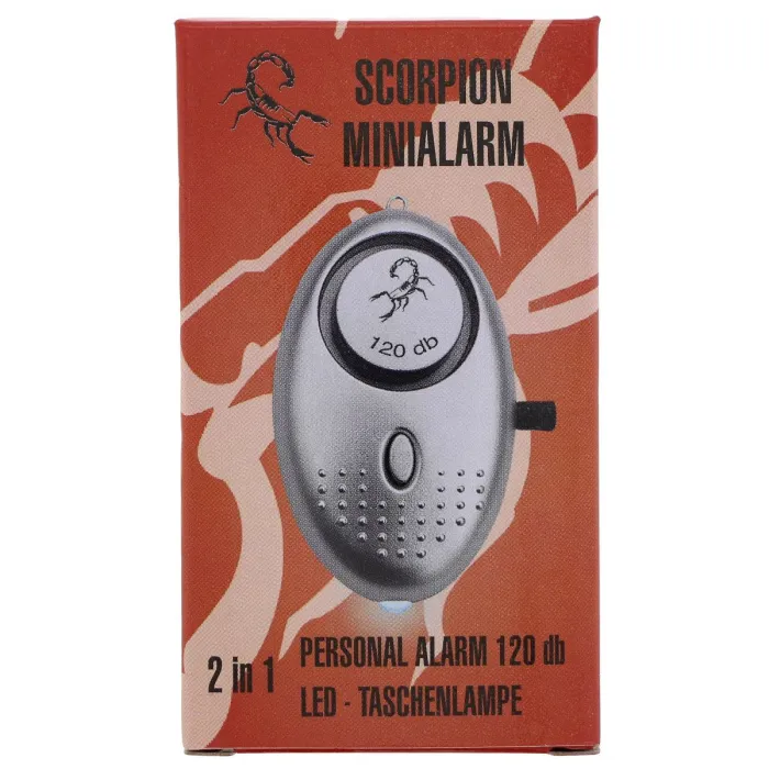 Scorpion Personalalarm 120 db Silber, Bild 2 von 3