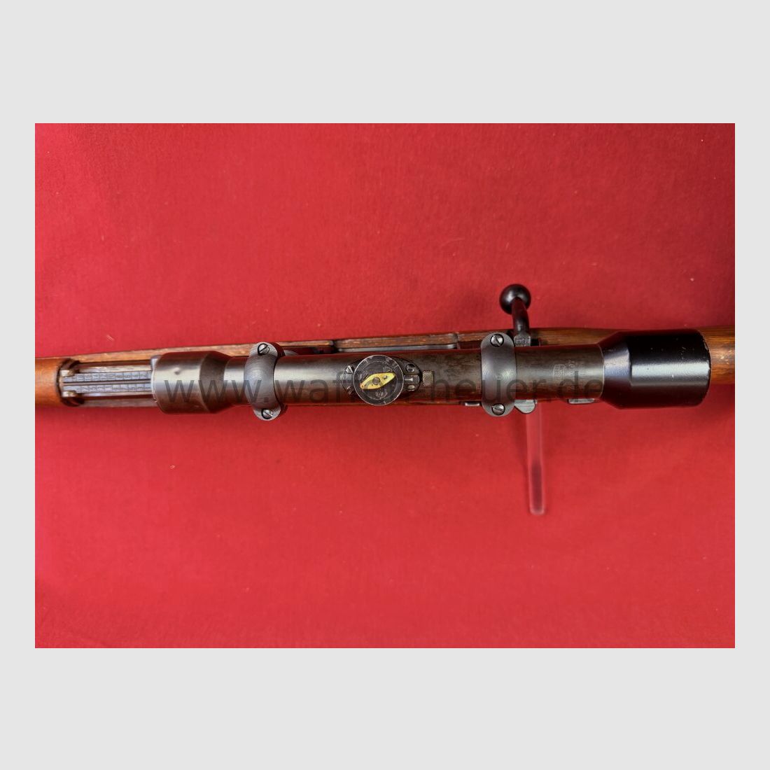 Mauser K98 Scharfschützen Karabiner WK II mit Adler und Kreuz