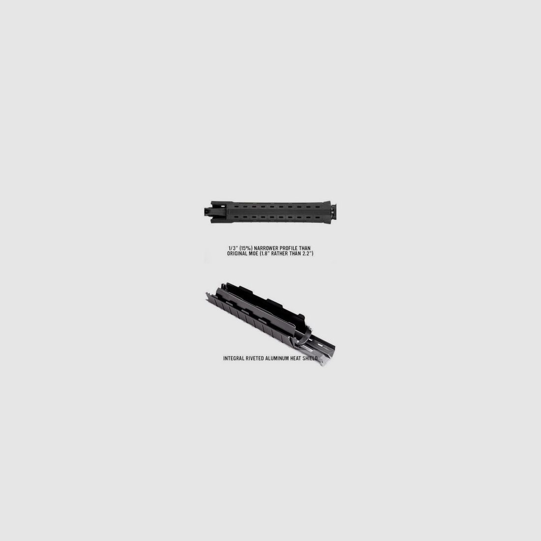 MAGPUL - Garde-main MOE SL MID AR15/M4 Czarny, zdjęcie 3 z 7