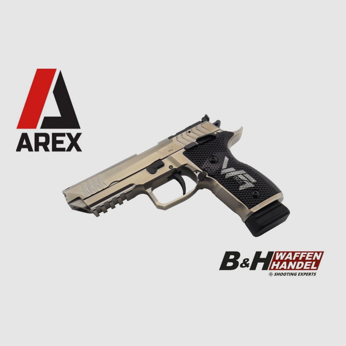 Arex	 Alpha Race W-Force 1 (5") OR Optical-Ready Ganzstahl Pistole (vgl. X-Five X5 X-5) Finanzierung möglich!