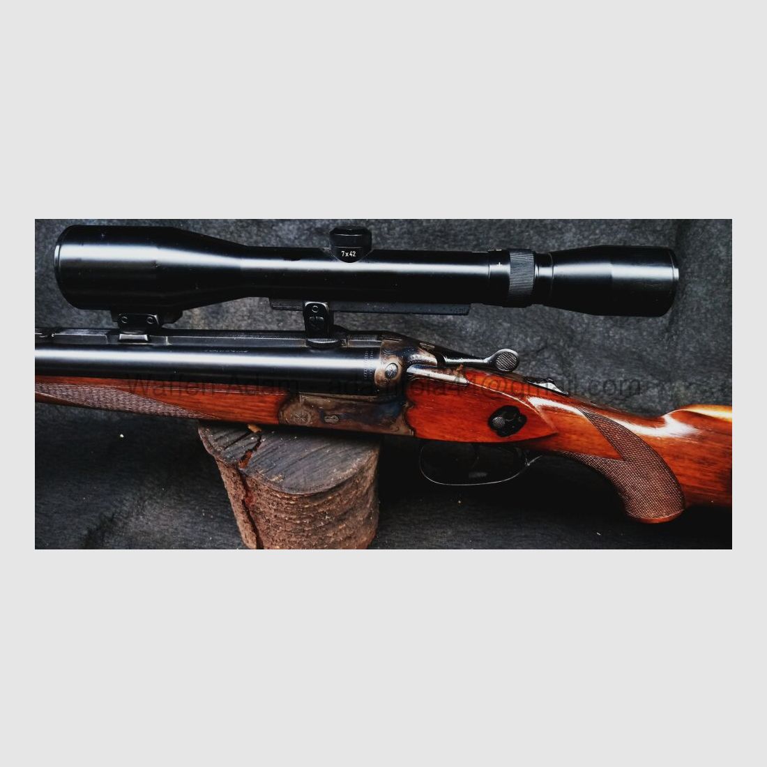 Merkel boren met Hensoldt 7*42Abs1