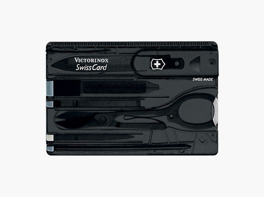 COUT SUISSE SWISS CARD NOIRE