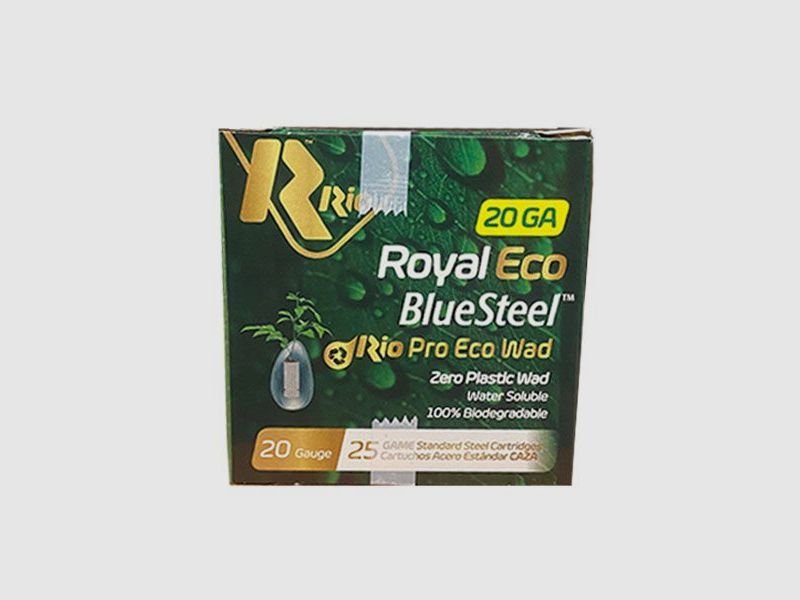 Rio Royal Eco Blue Steel 20/70 Str. 5/24gram 25 Stk. Haglpatron