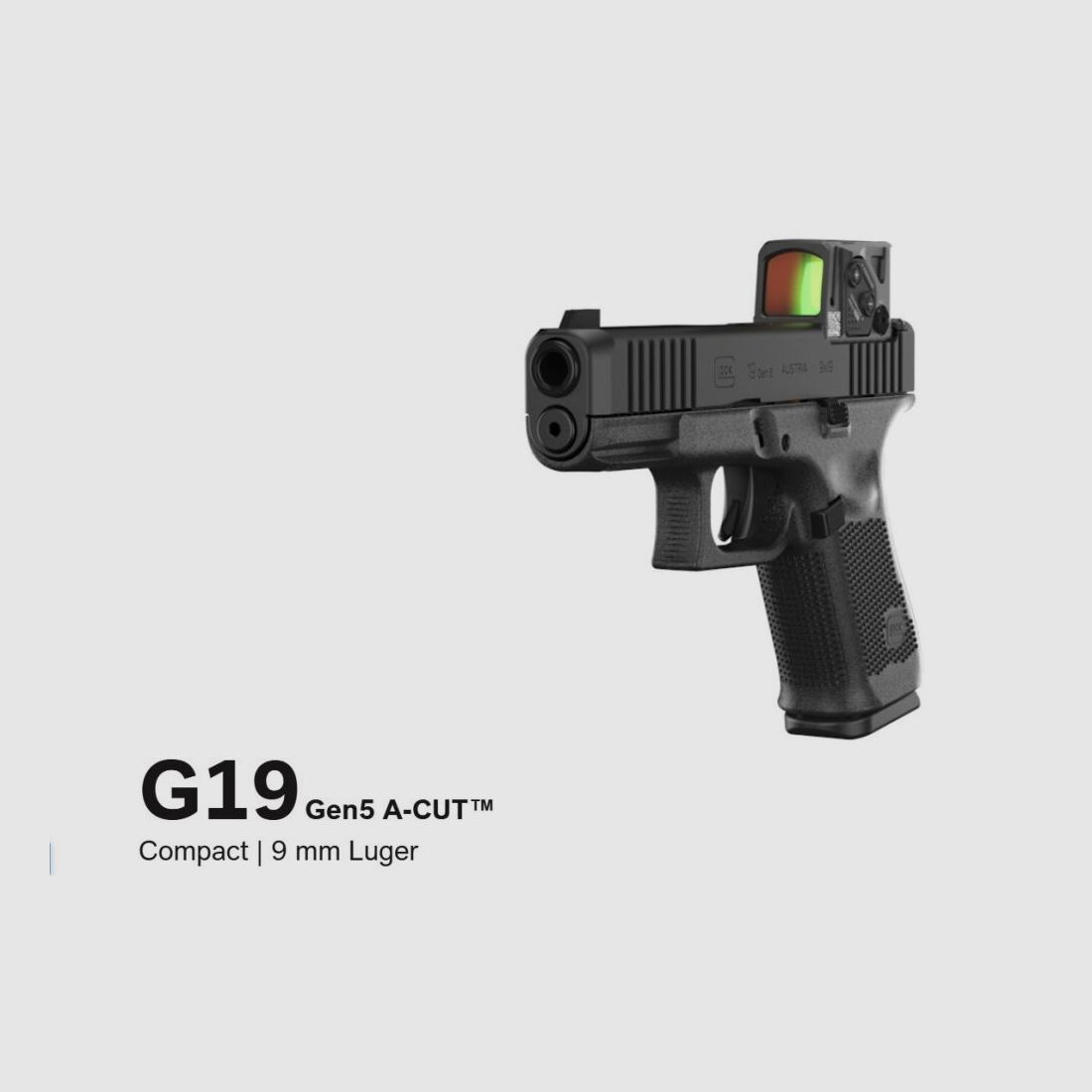 Glock Mod. 19 Gen5 A-Cut Combo