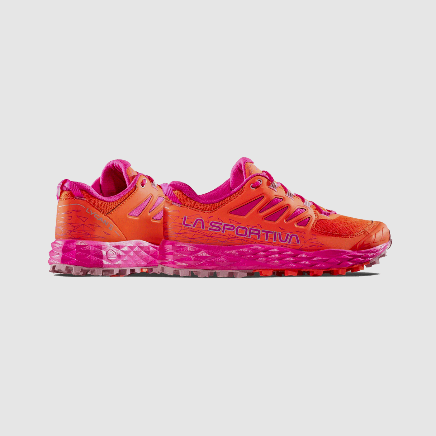 SHOES – WOMEN – LA SPORTIVA – LYCAN II W’S Cherry Tomato / Springtime, image 5 of 8