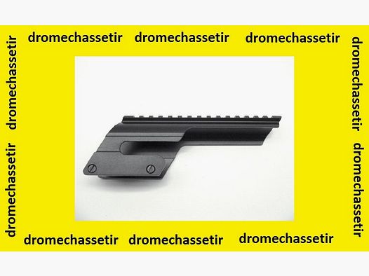 Montage rail picatinny en 21 mm de largeur pour BAIKAL MP 153, couleur noir