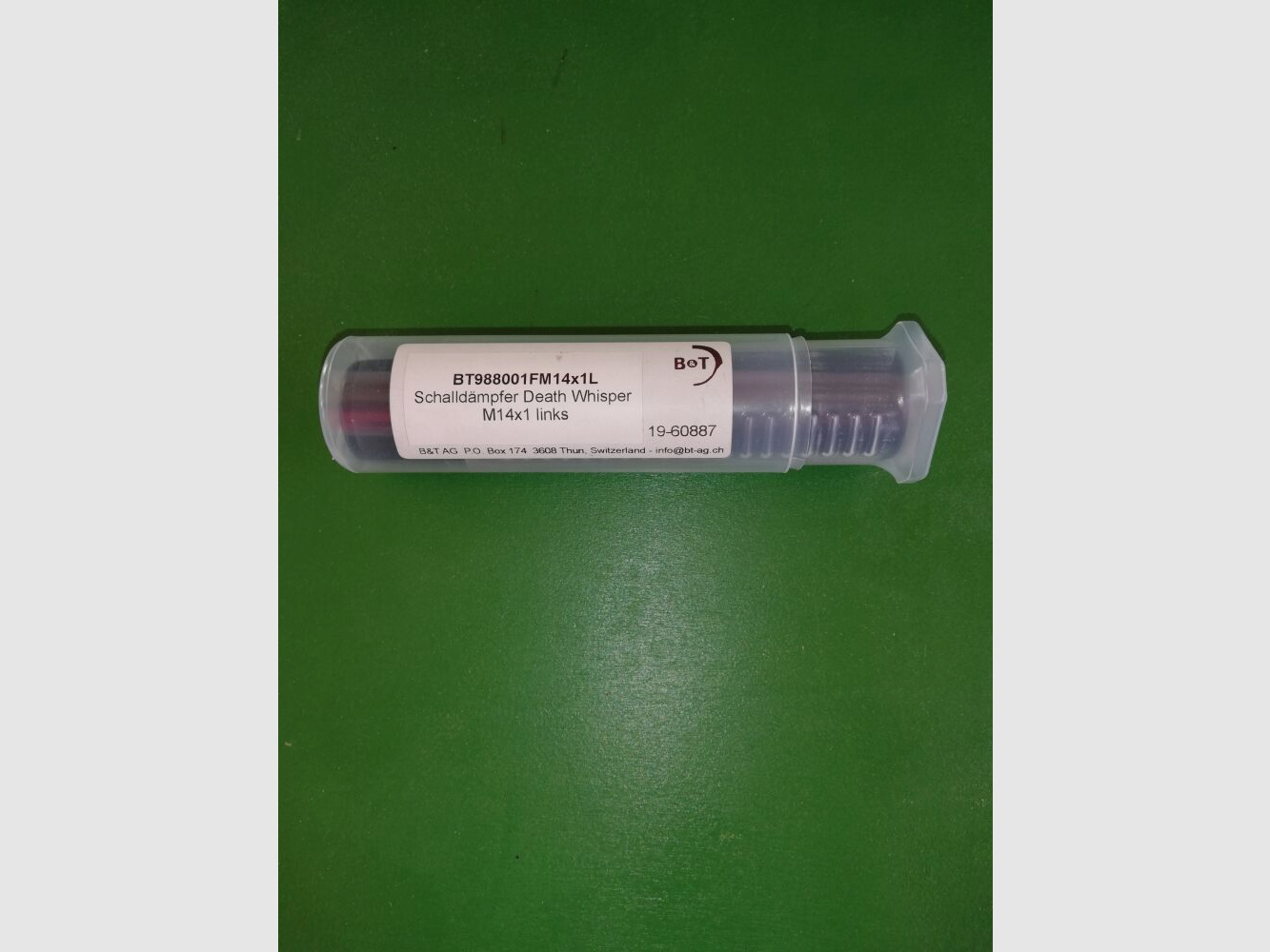 Schalldämpfer F-Stempel ESC / B&T M14x1 links
