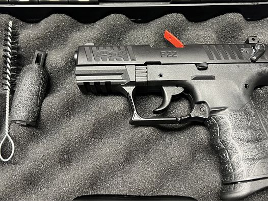 Walther P22Q brüniert Gaspistole