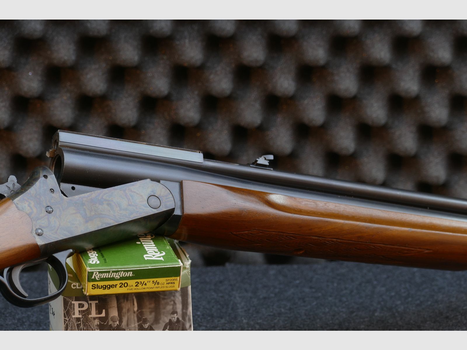 Savage Model 24 — Serie P, Bockbüchsflinte, 22WMR, 20/70, Bunthärtung, einfache Optik - Sammlerzustand