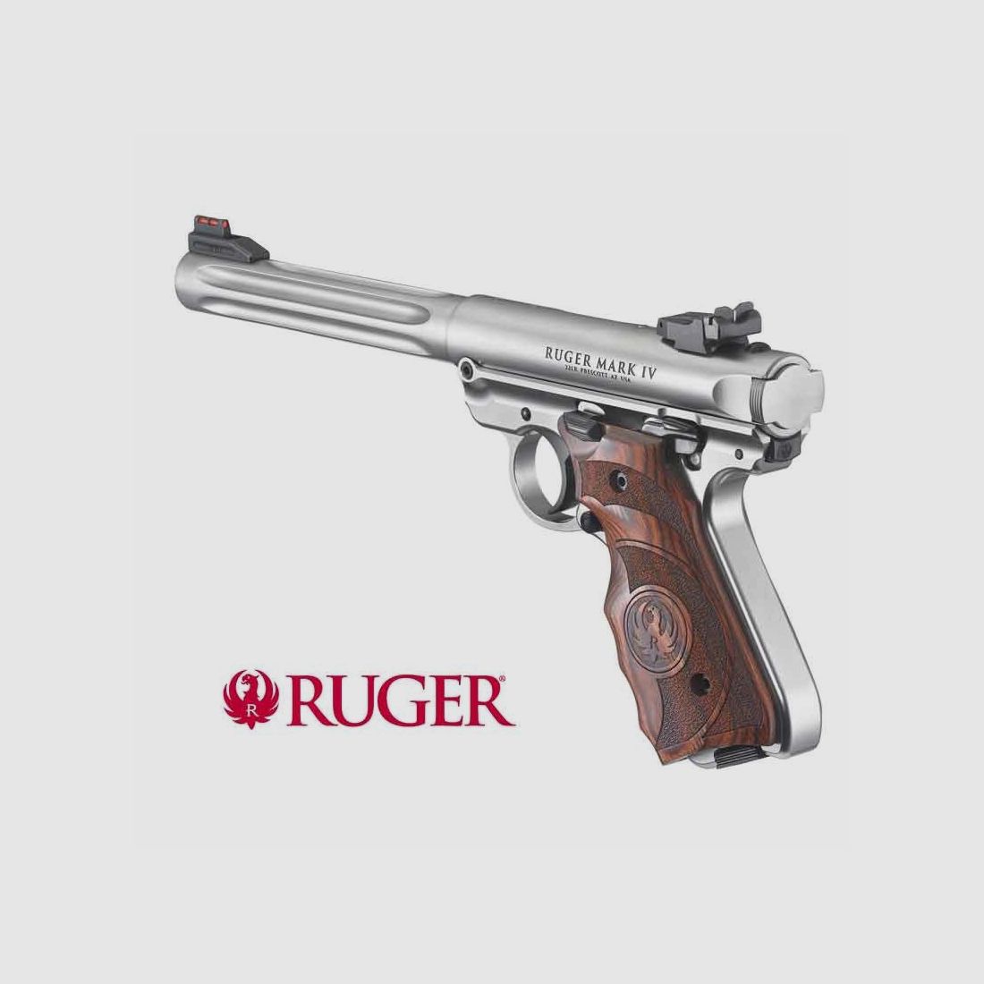 Ruger Mark IV Hunter 6.88" stainless, Bild 3 von 3
