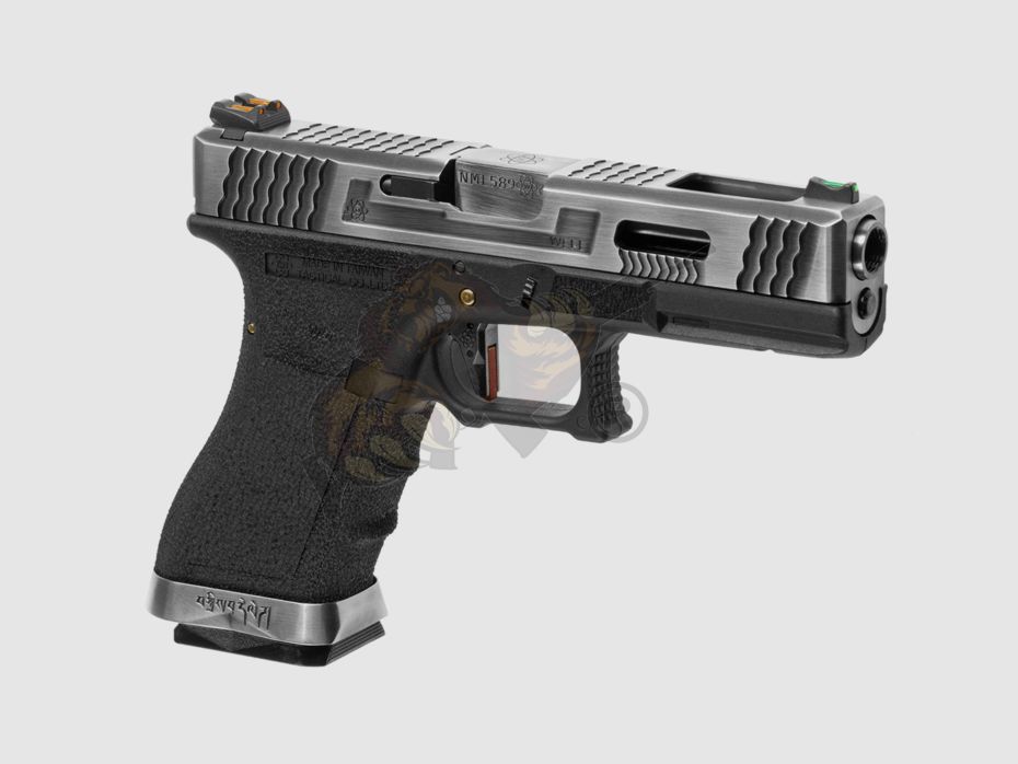 WE Custom 17 Metall Version Dual Tone Black GBB -F-