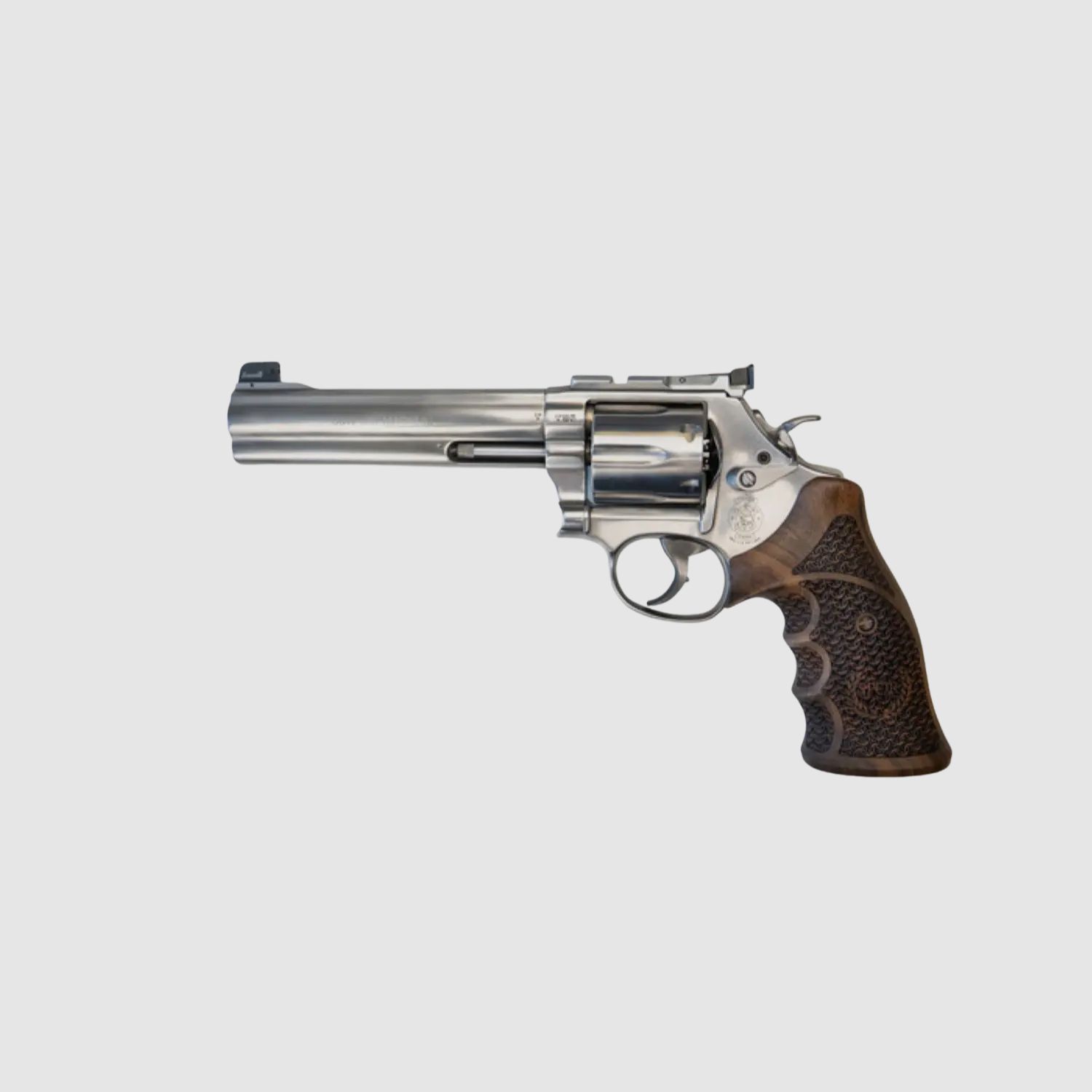 S&W Revolver Mod. 686 Pilum 6", Kal. .357 Magnum Stainless Steel