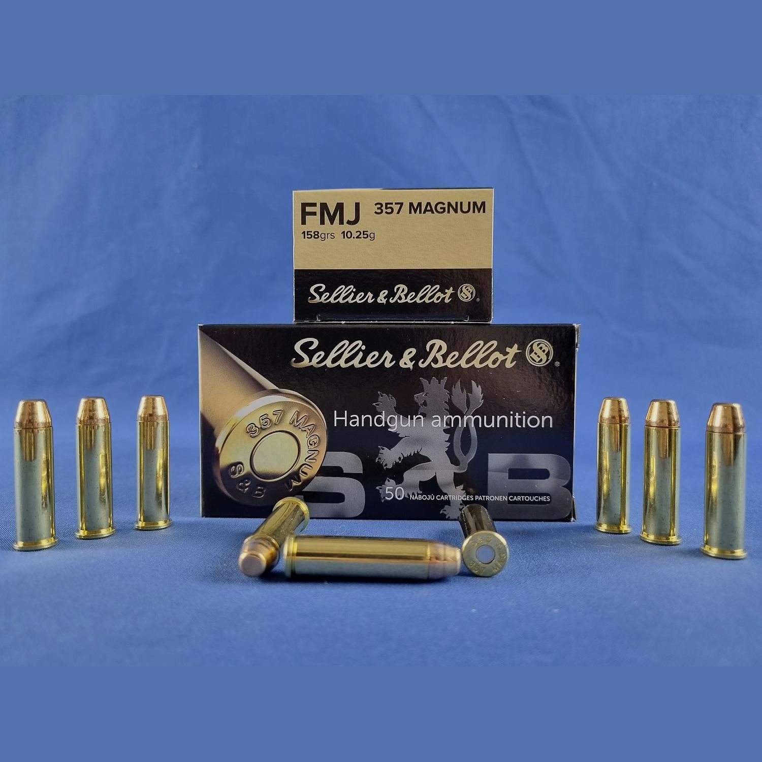 Sellier & Bellot .357 Mag. Full Metal Jacket 10.24g/158grs.