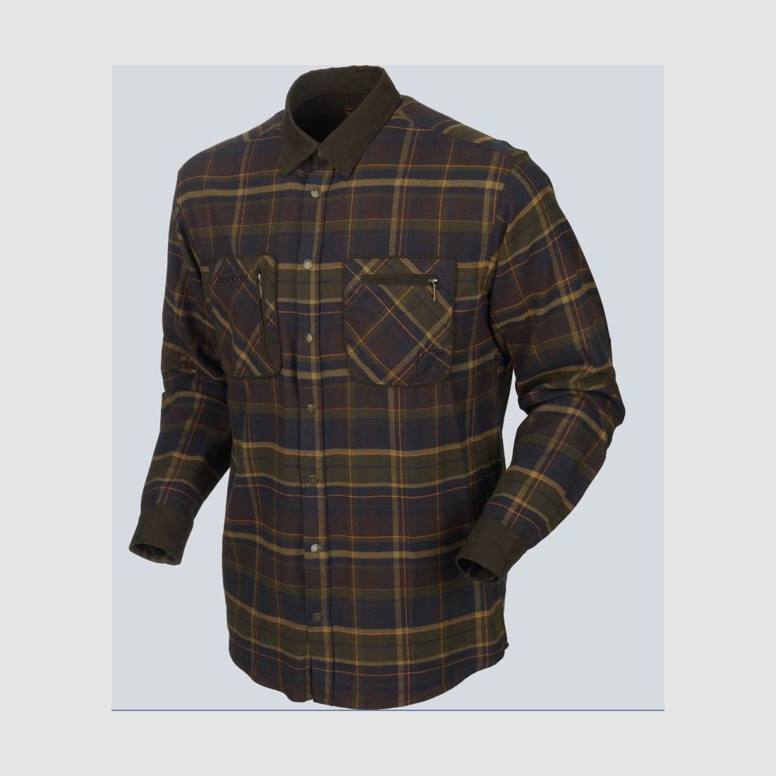 PAJALA MELLOW BROWN CHECK HEMD HARKILA