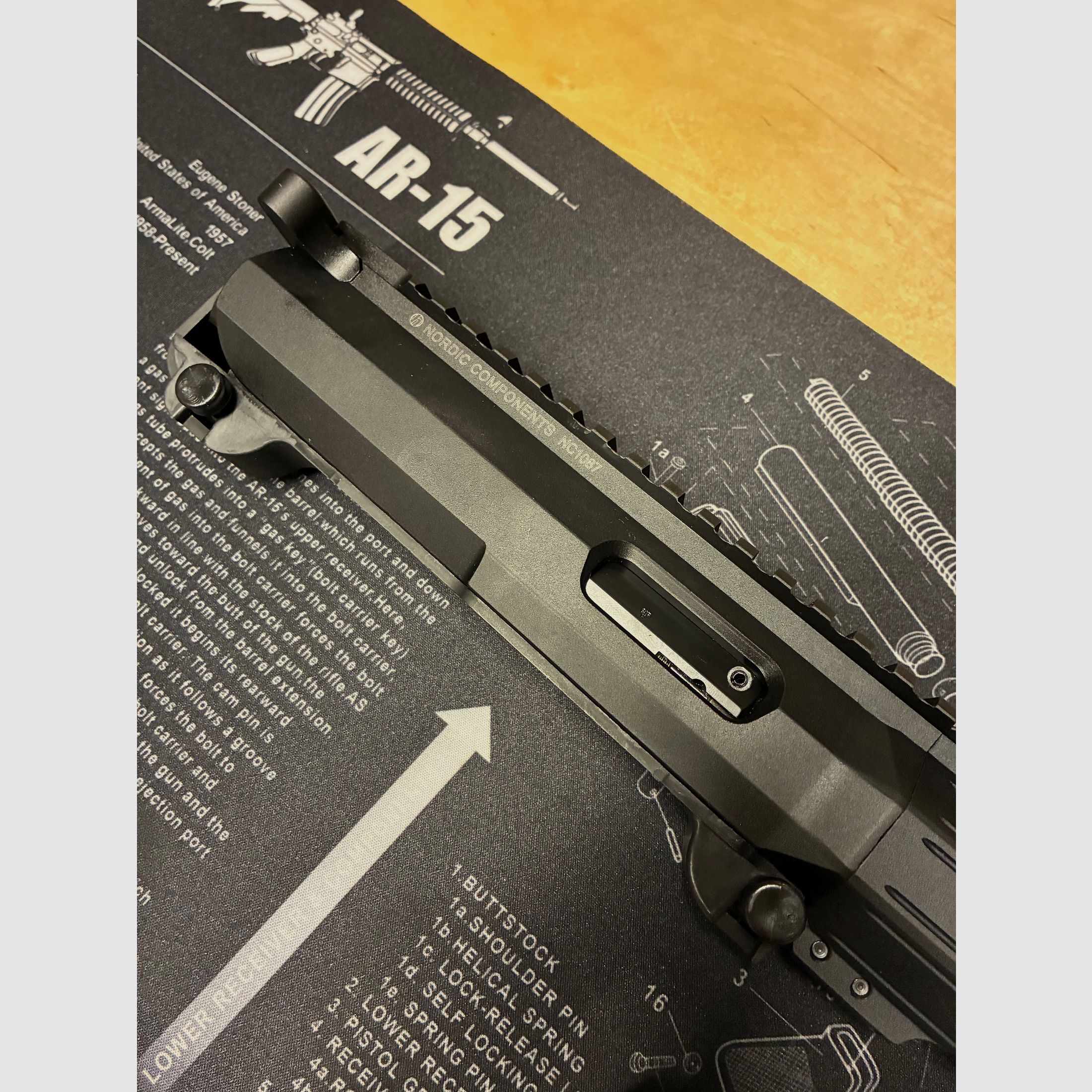 Nordic Components AR-15 .22 lfb conversion system – only 700 shots, excellent condition