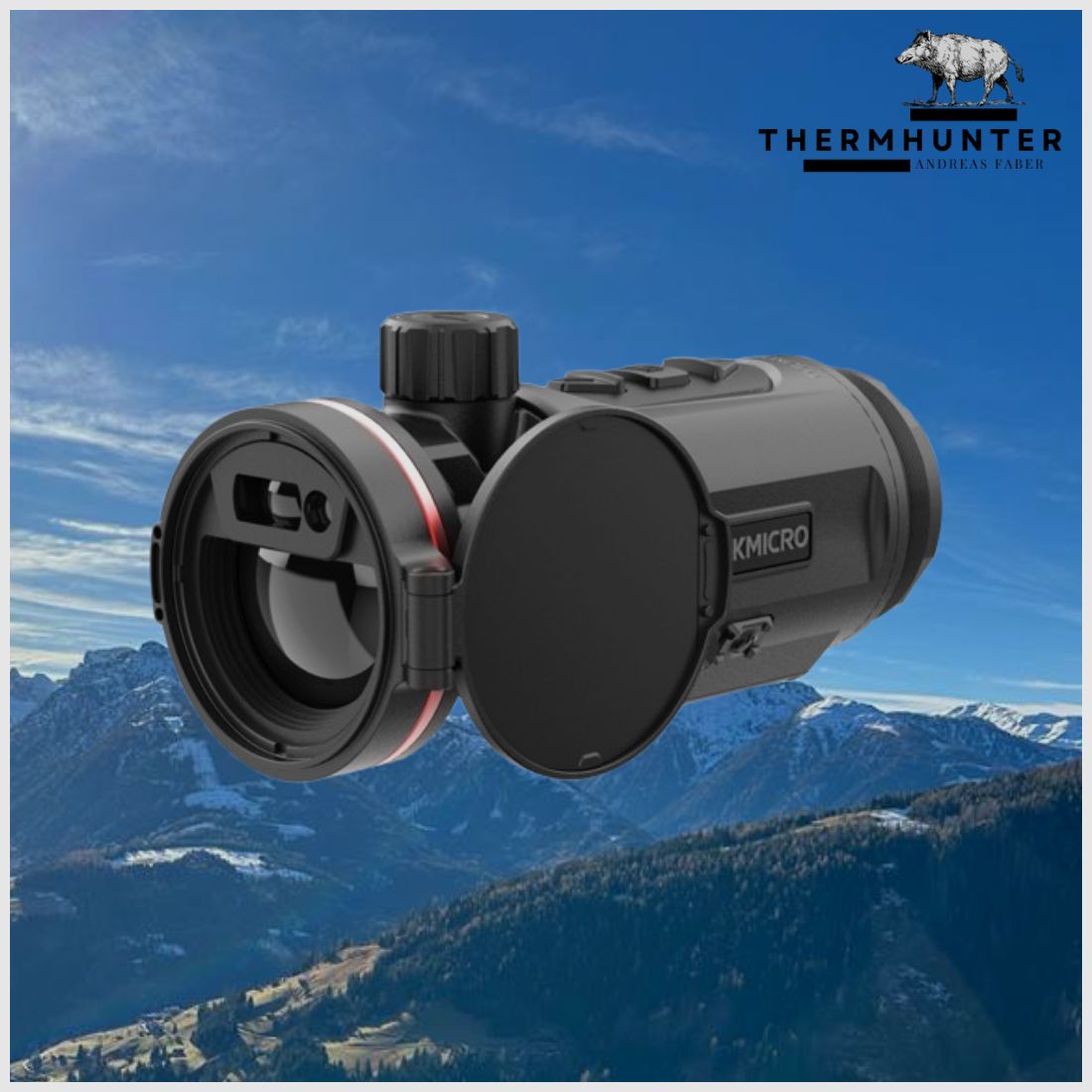 Hikmicro Clip-On Thunder TQ35CL 3.0 Compleetset met adapter -NIEUW-