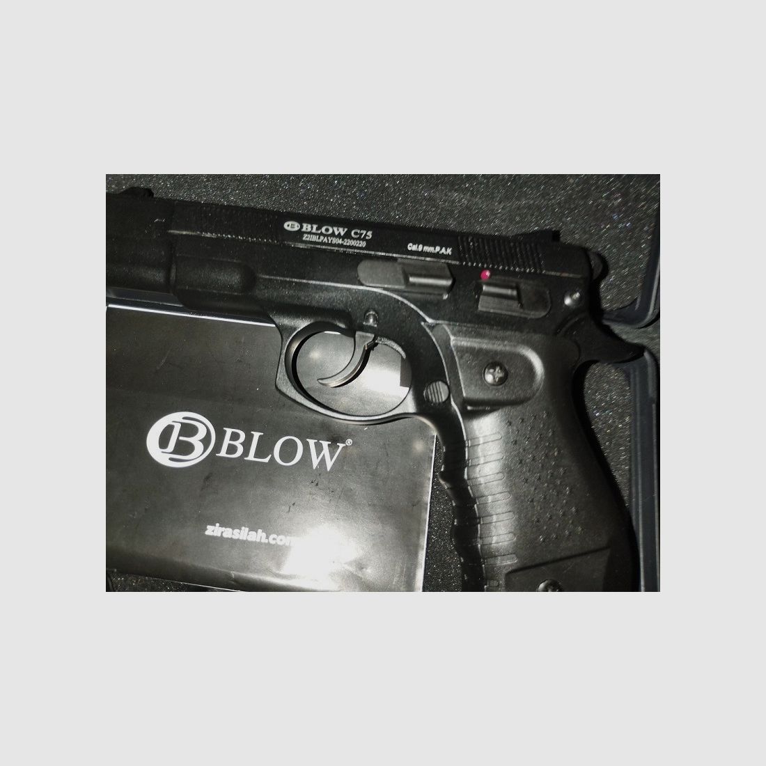 Blow C75 - CZ75 - 9mm P.A.K. - Schwarz - Starterpistole