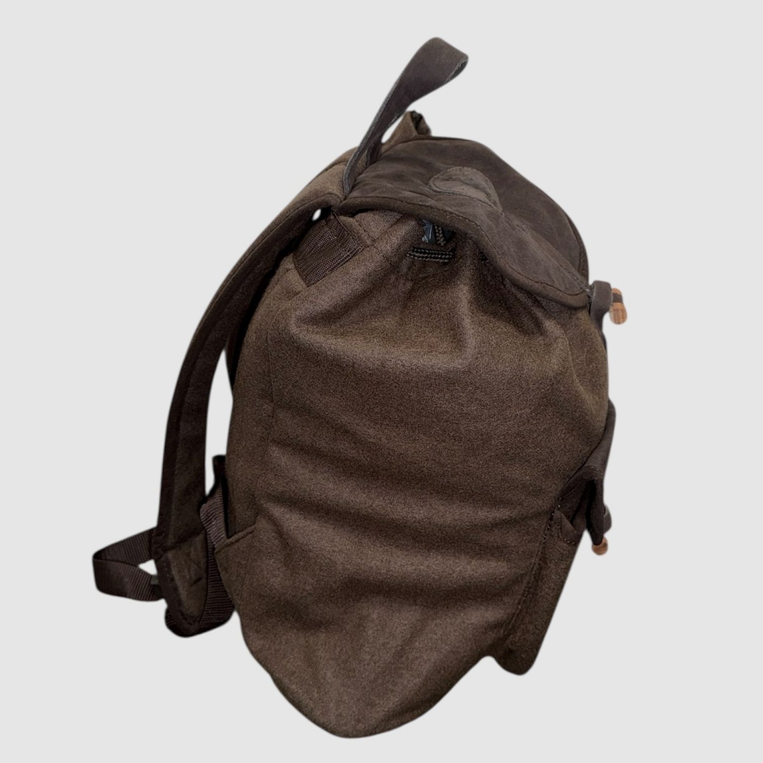 Loden Klassischer Rucksack Braun, Bild 4 von 7