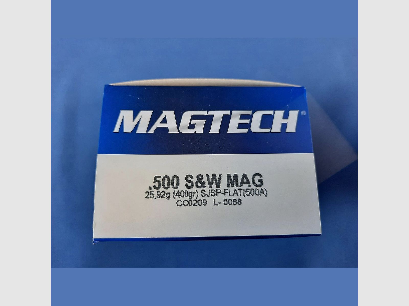 Magtech .500 S&W SJSP 25,92g/400grs. 20Stk.