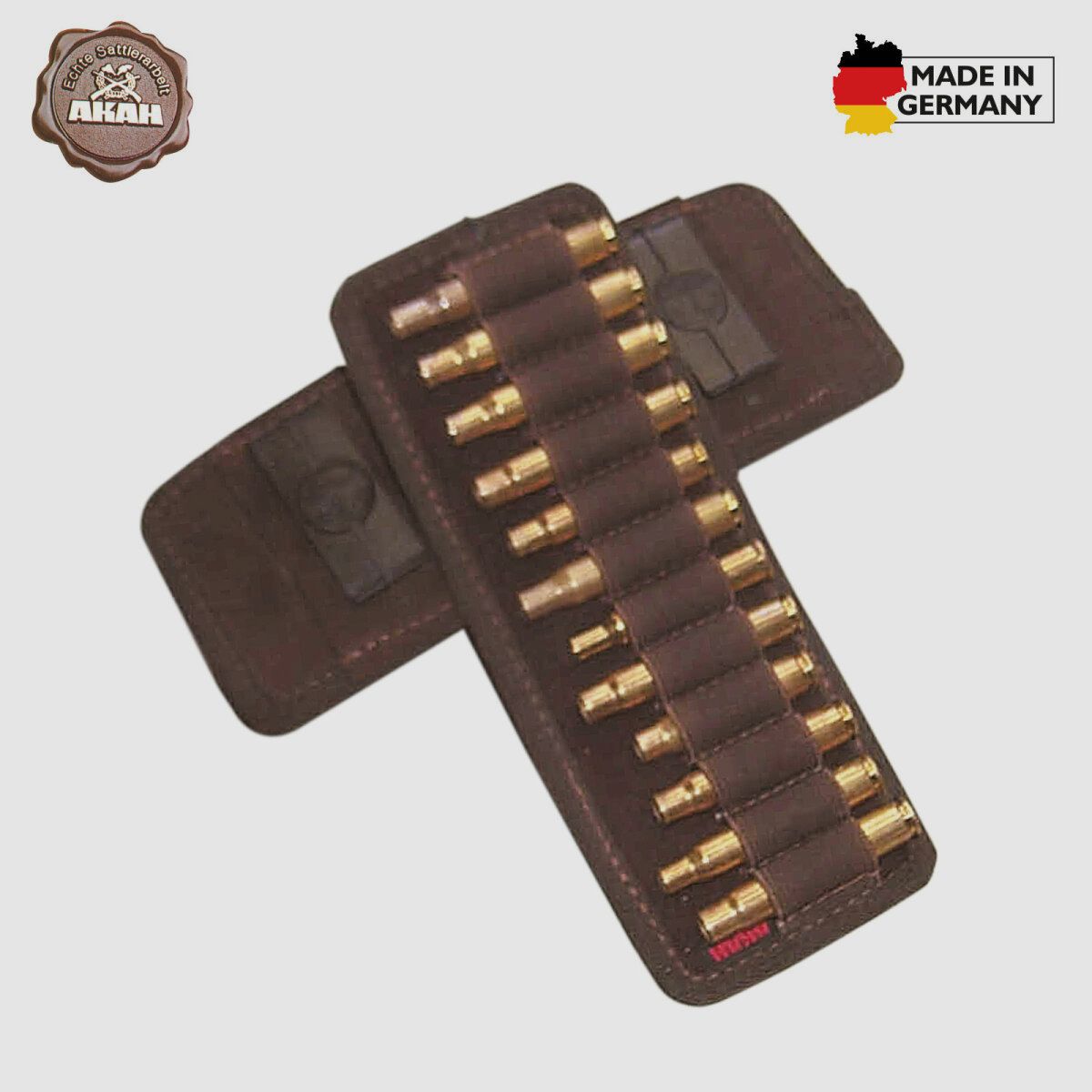 AKAH Patronengurtstreifen für 12 Kugelpatronen