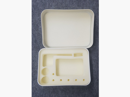 Nuovo scatola diottrica originale GST con inserto in schiuma (senza accessori) KK Haenel M 150 diottro