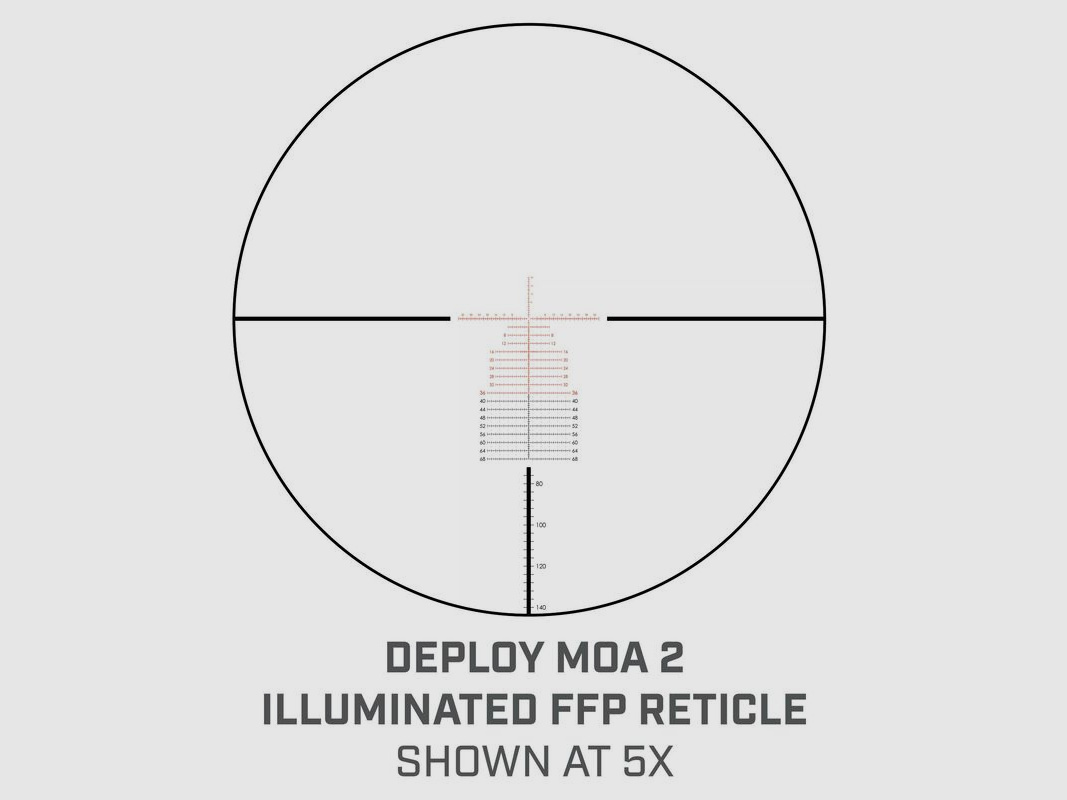Bushnell Zielfernrohr Match PRO 5-30x56mm Deploy MOA 2 Leuchtabsehen 34mm