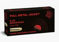 Geco FMJ 3.2g/49grs à50 6.35 Browning